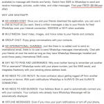 WhatsApp Description auf Google Play